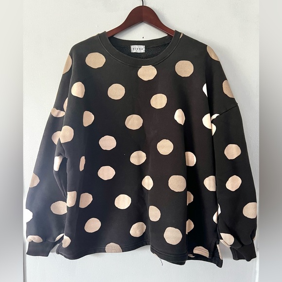 Polka Dot Crewneck - Picture 2 of 3